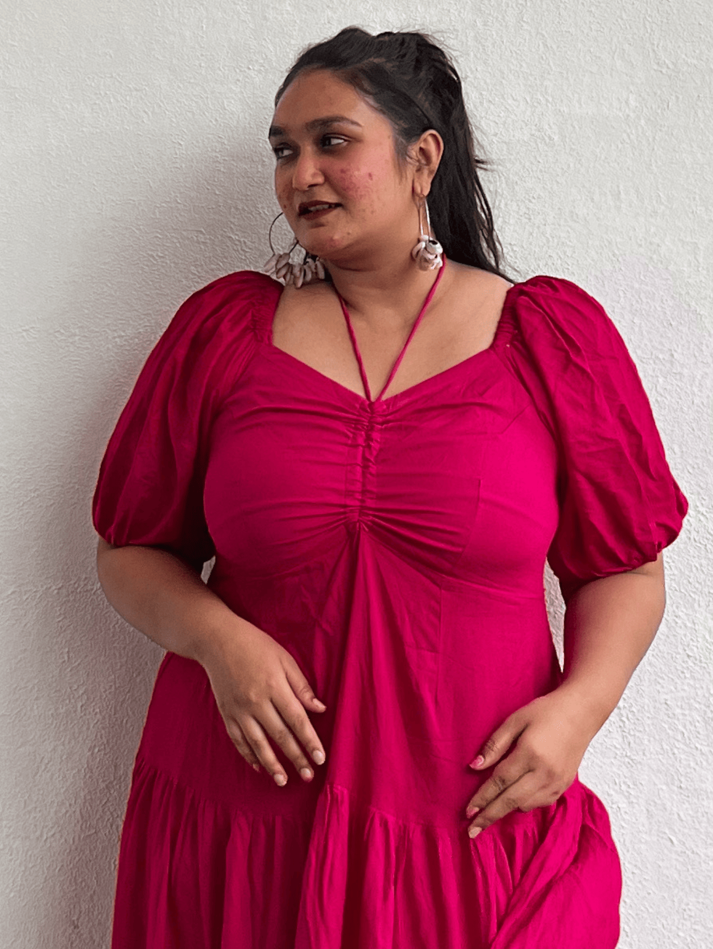 Blushing Petal Dress (no cut-out)