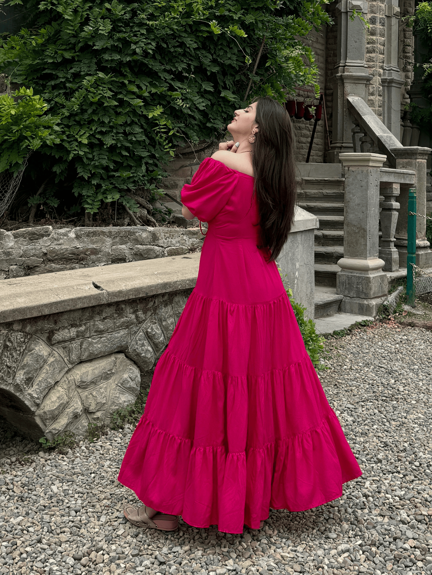 Blushing Petal Dress (no cut-out)