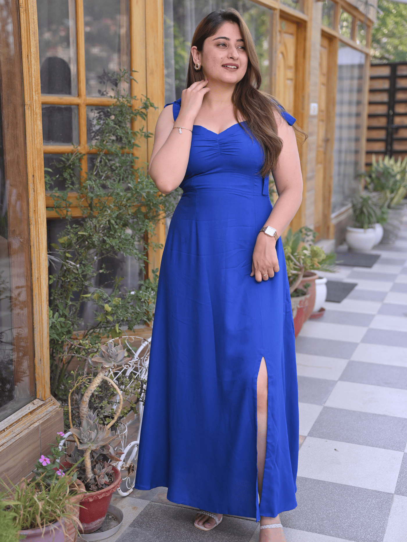 Blue Scarlet Siren Dress