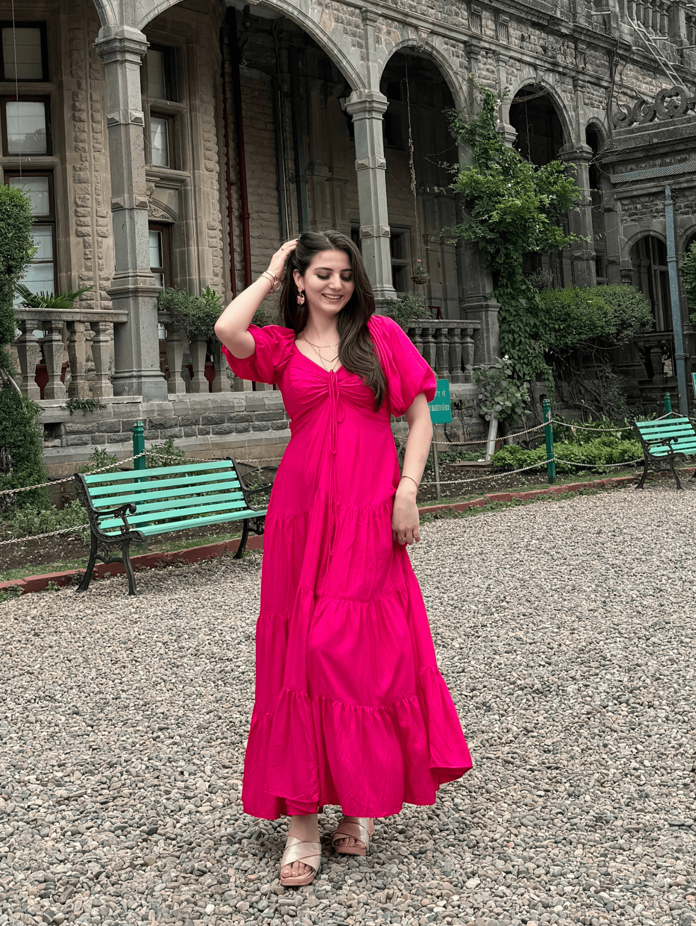 Blushing Petal Dress (no cut-out)