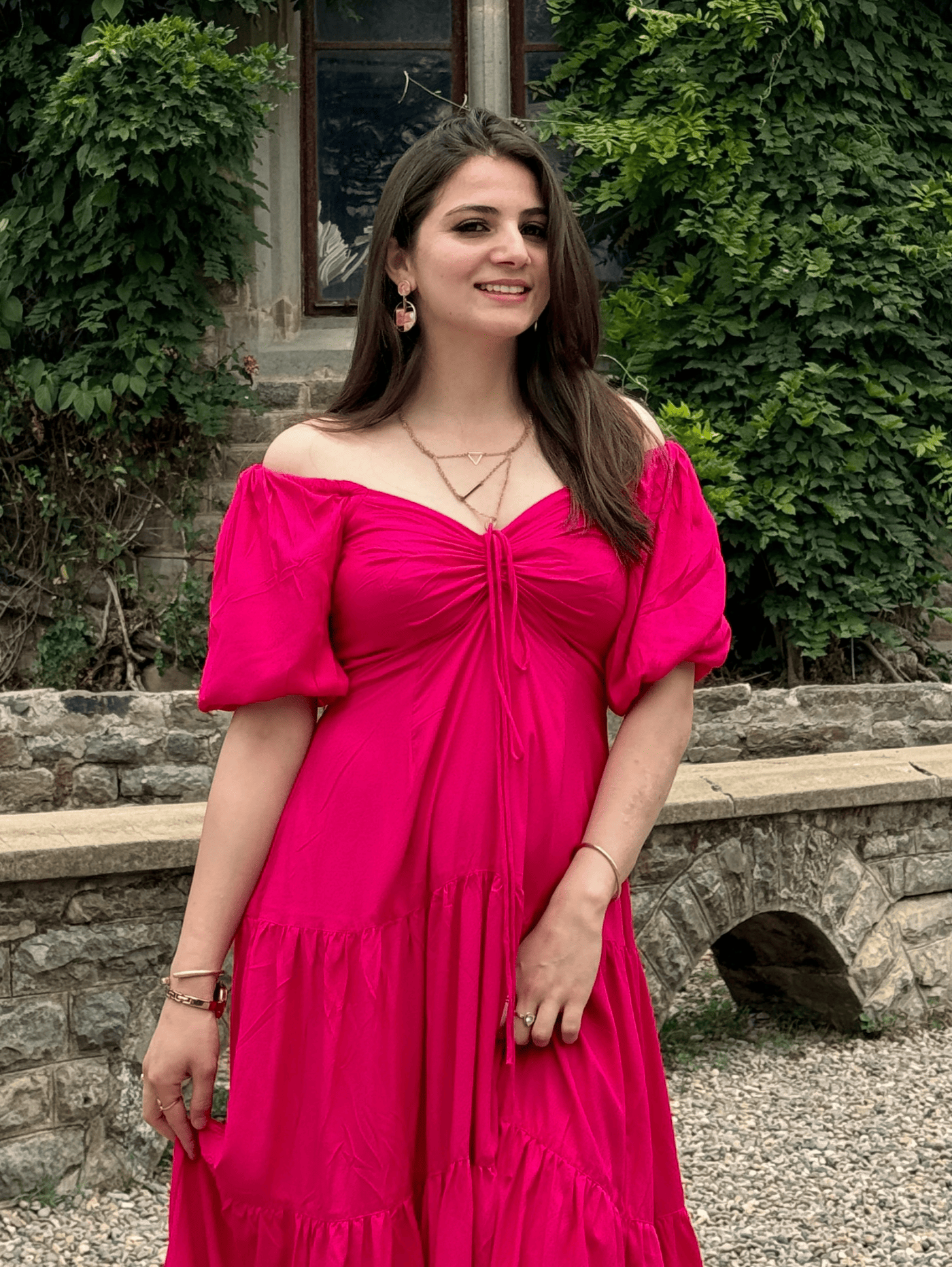 Blushing Petal Dress (no cut-out)