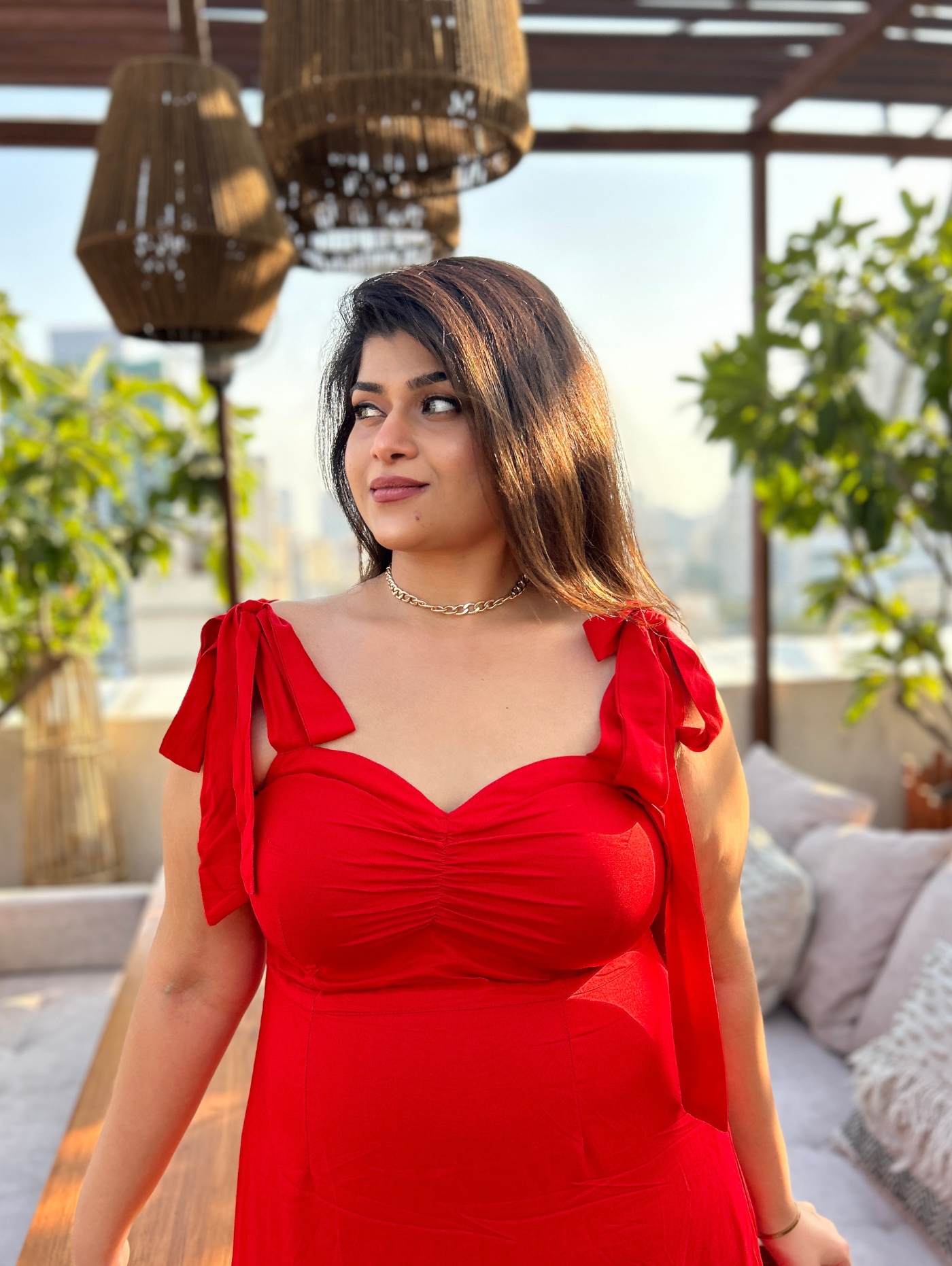 Red Scarlet Siren dress