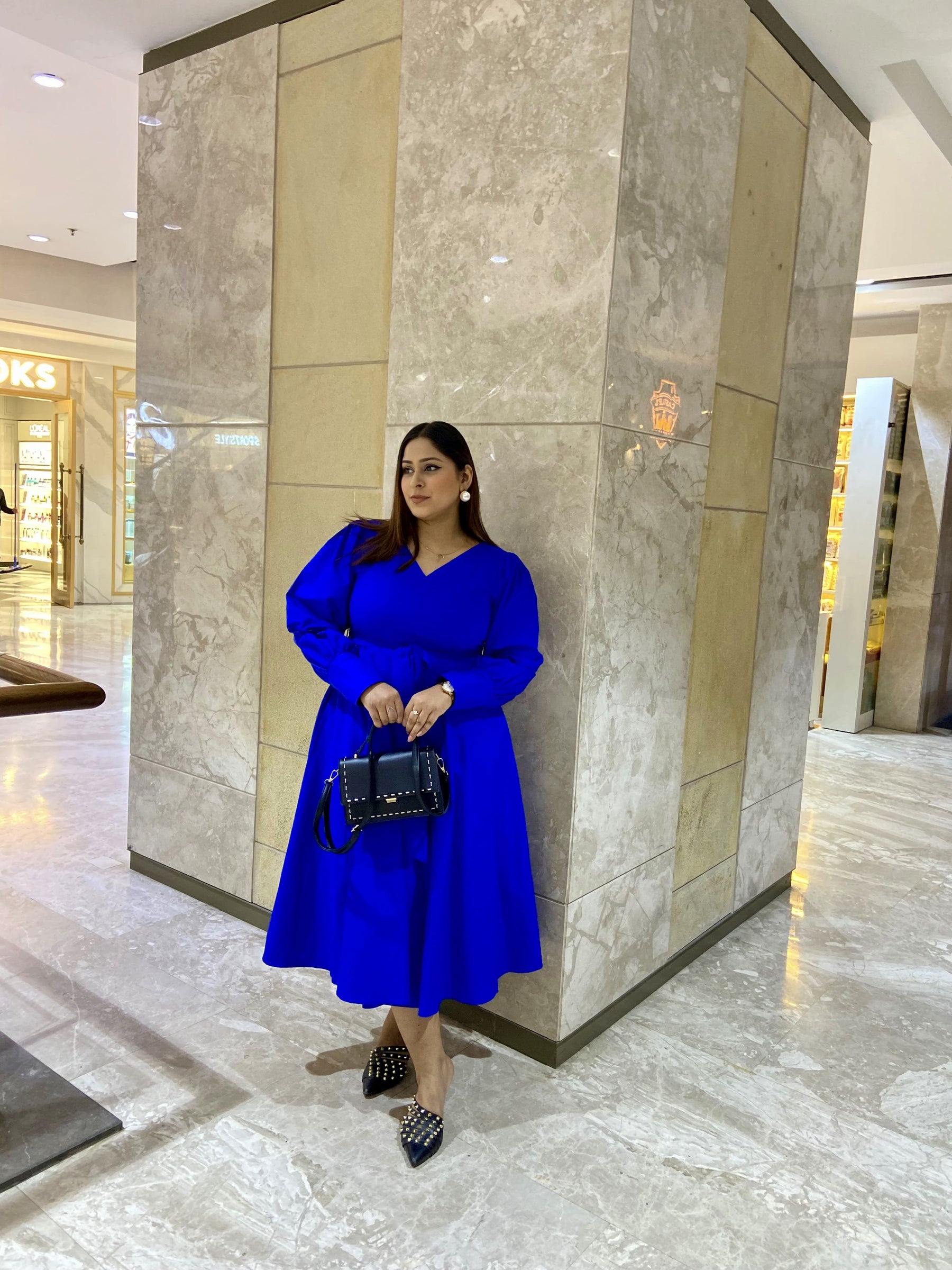 Blue Citrus Dress