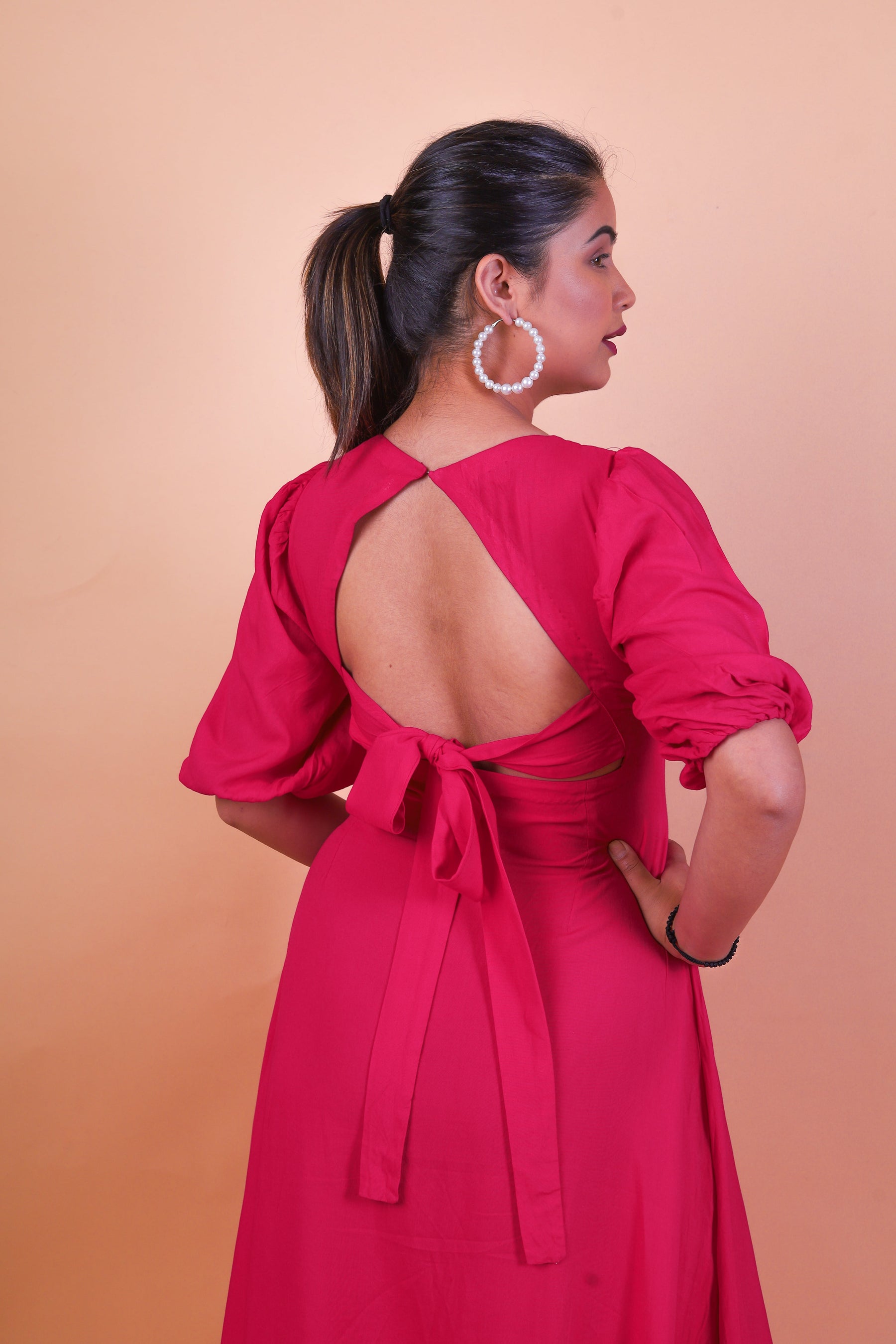 Bold Berry Dress