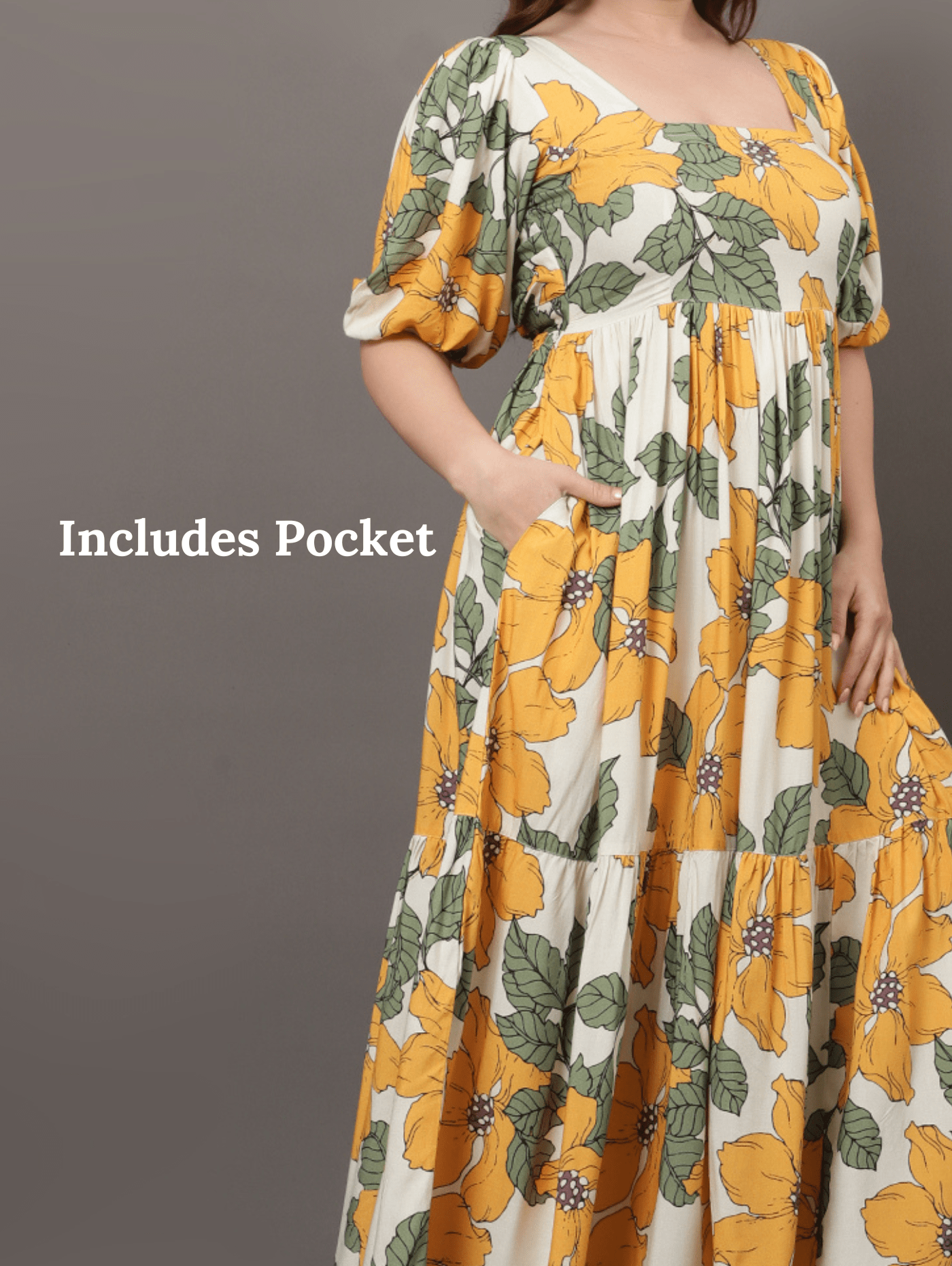 Golden Forest Dress
