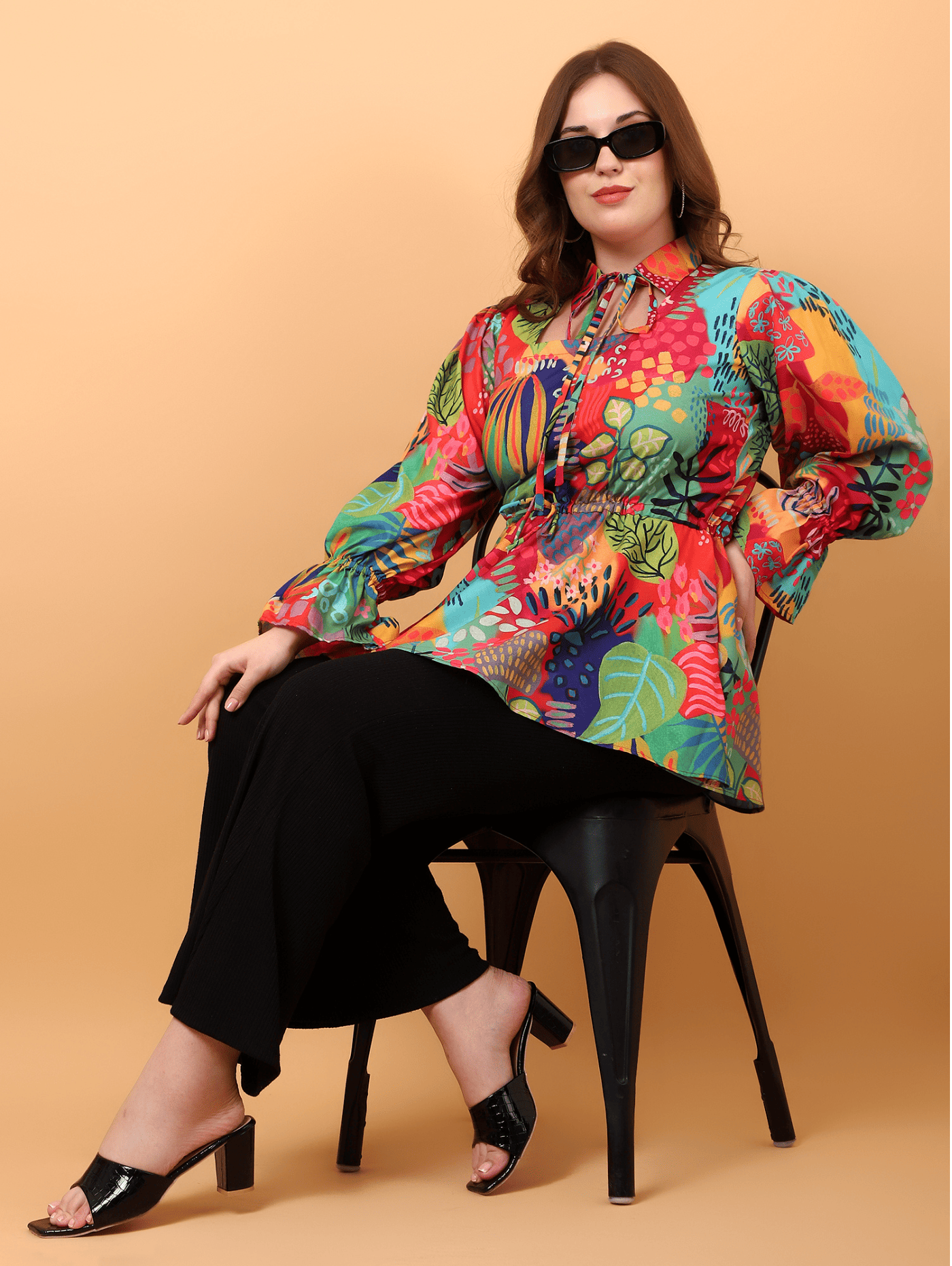 Shadow Bloom Top
