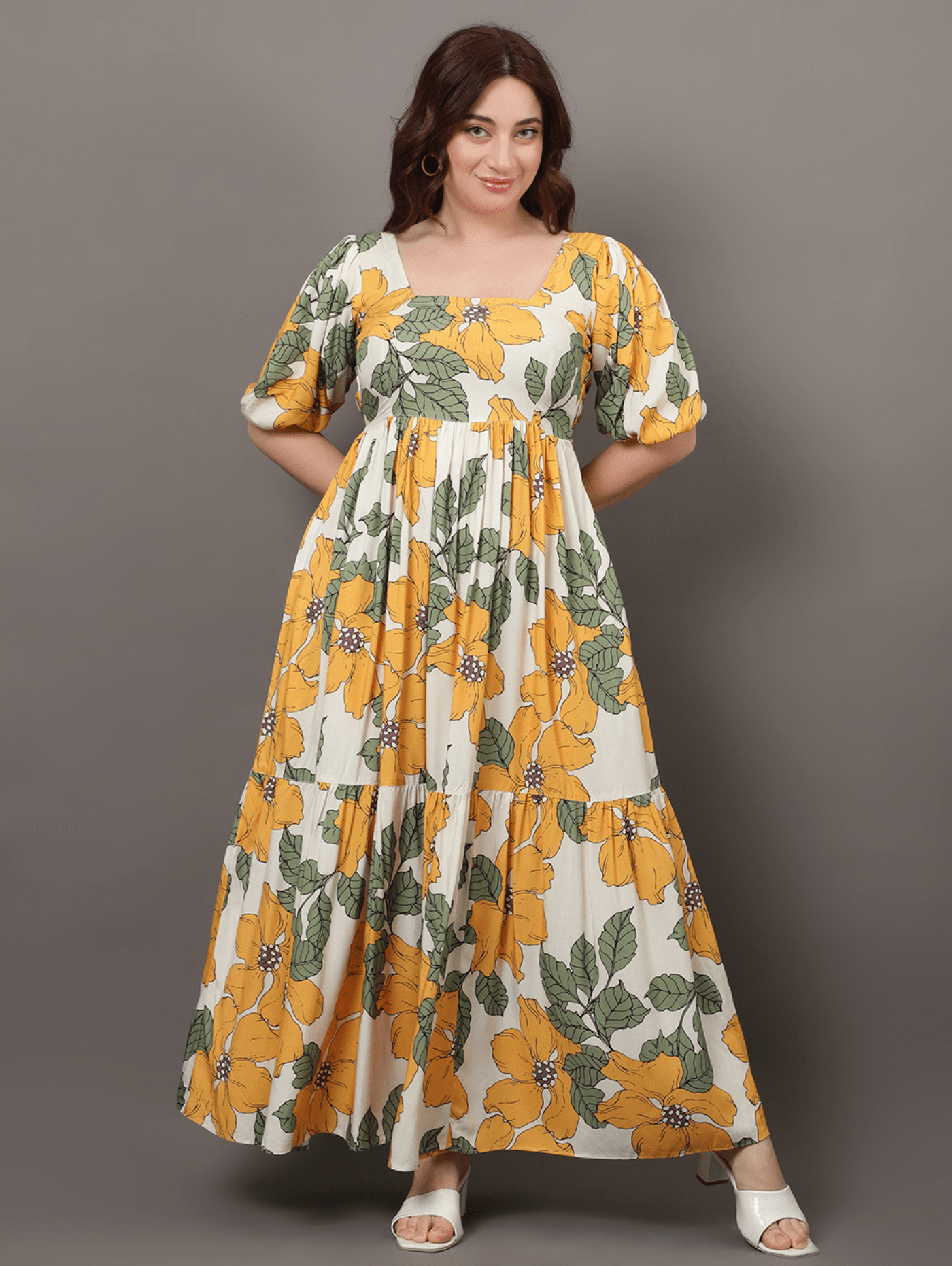 Golden Forest Dress