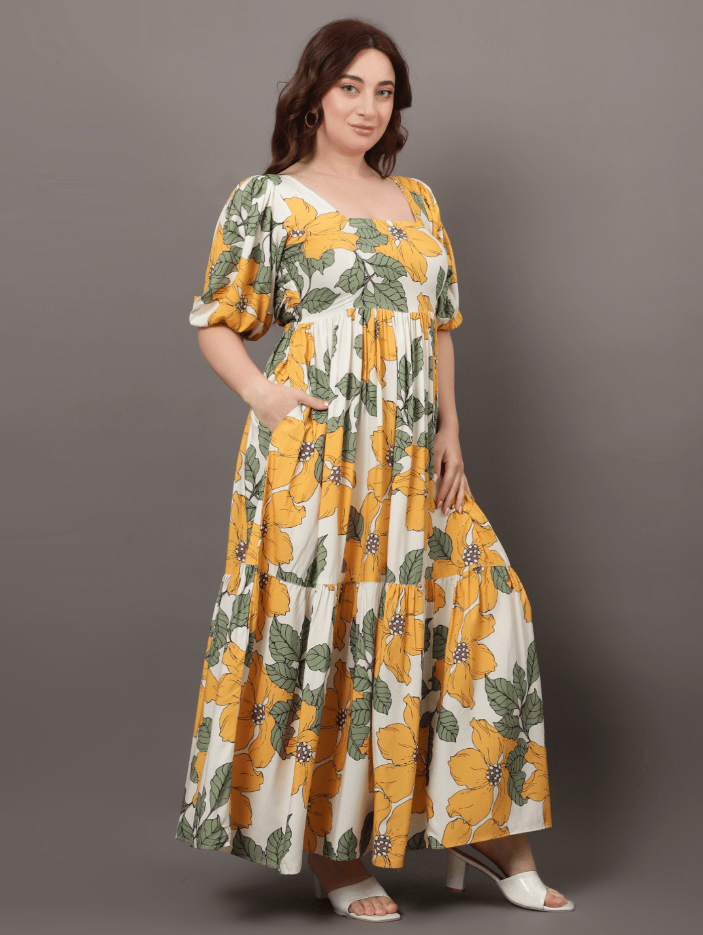Golden Forest Dress