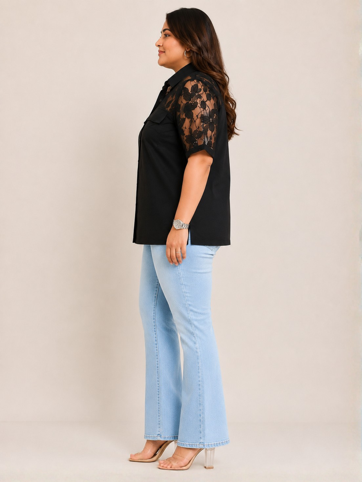 Ebon Grace Black Shirt