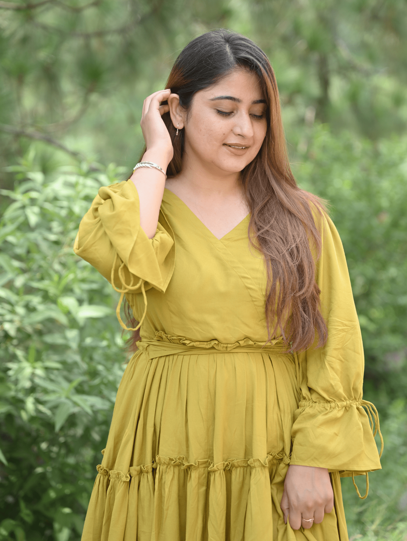 Mustard Melody Dress