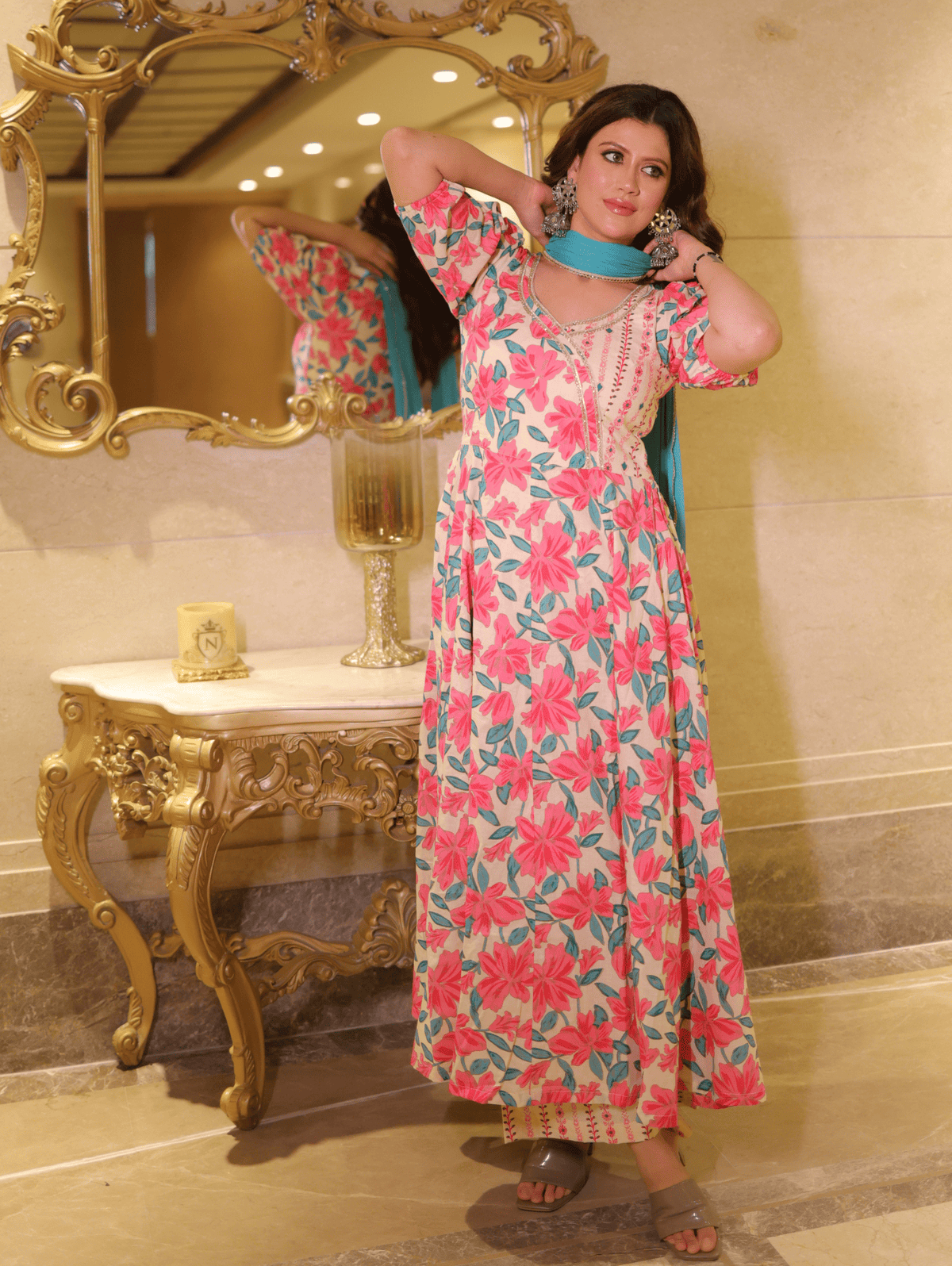 Gulzar Anarkali Set