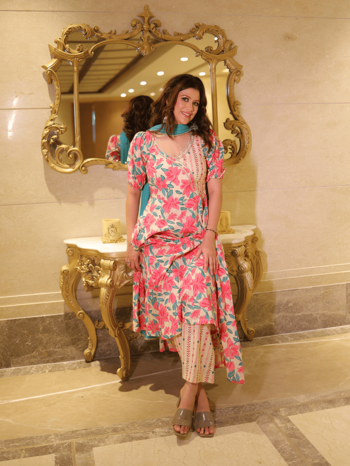 Gulzar Anarkali Set