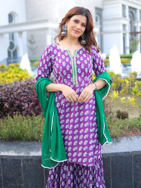 Gulbahar Sharara Set