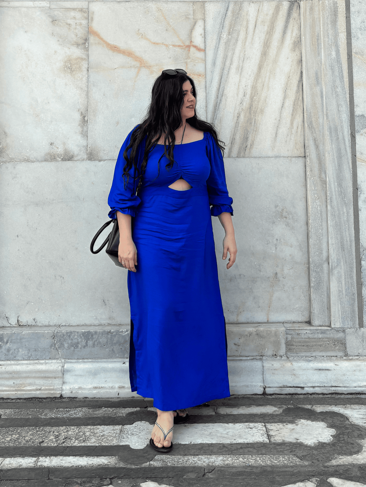 Zeenia Featuring In Blue Lagoon Dress