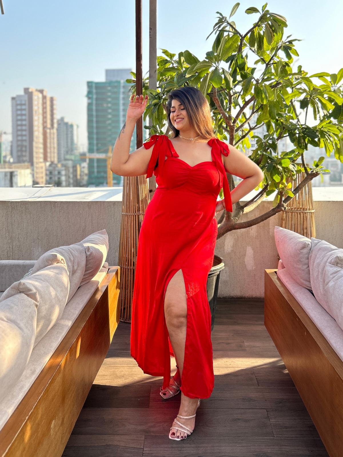 Red Scarlet Siren dress