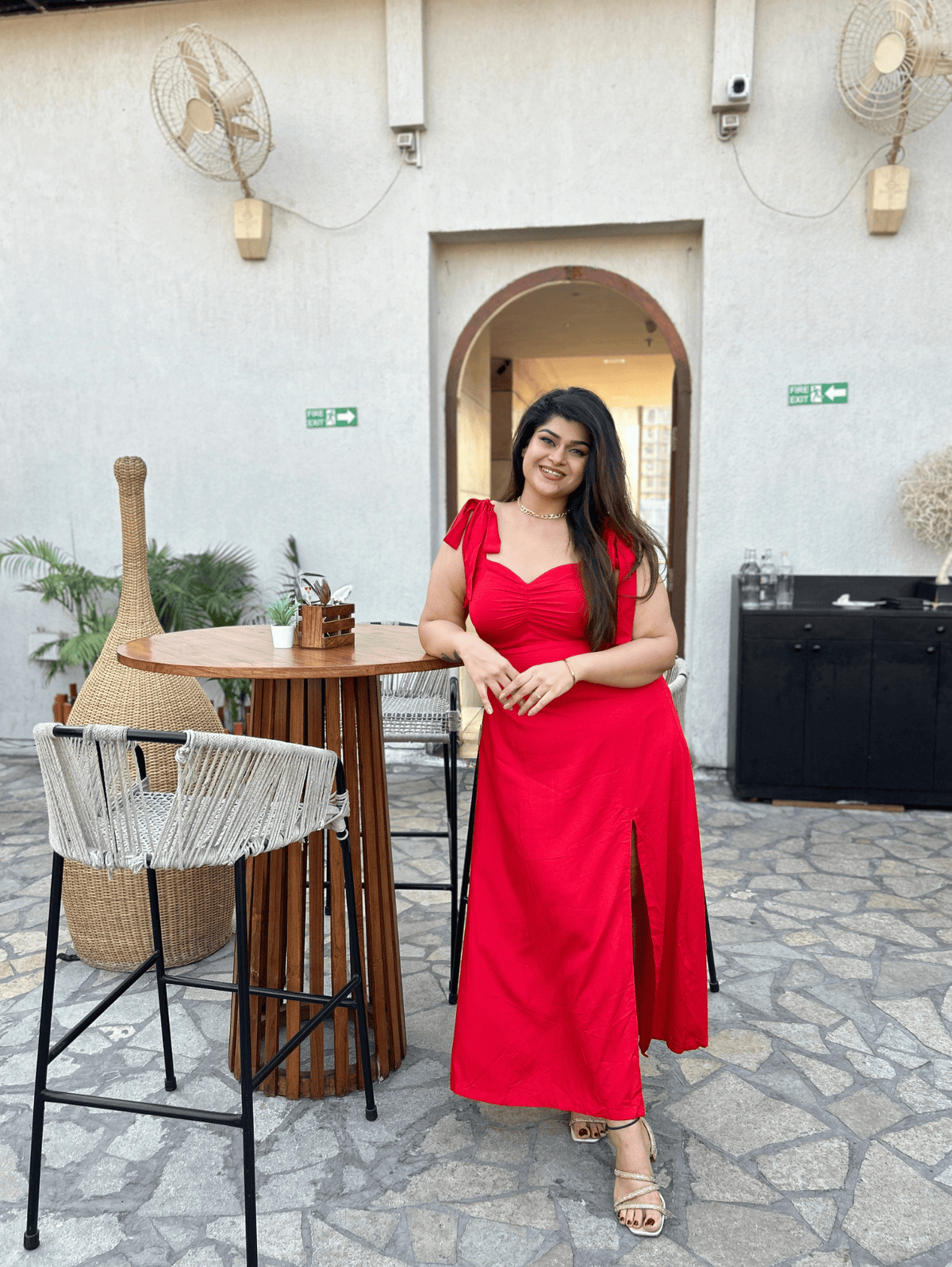 Red Scarlet Siren dress