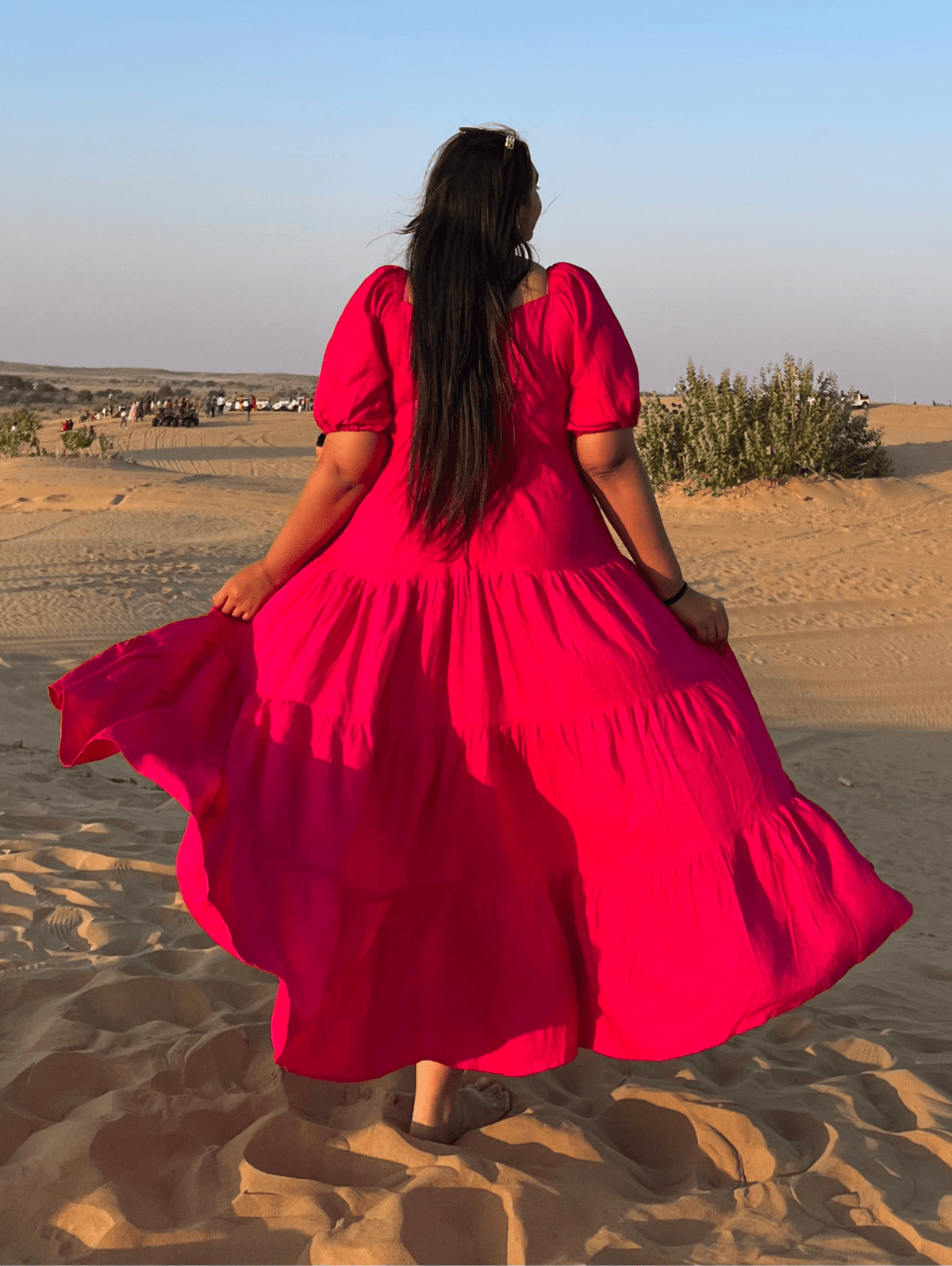 Blushing Petal Dress (no cut-out)
