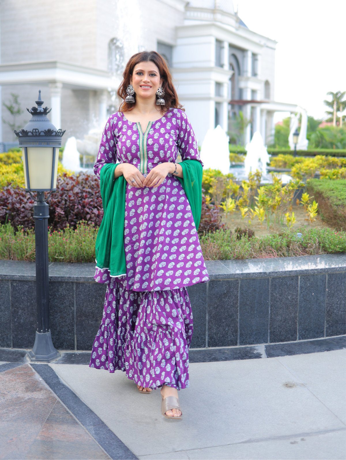 Gulbahar Sharara Set