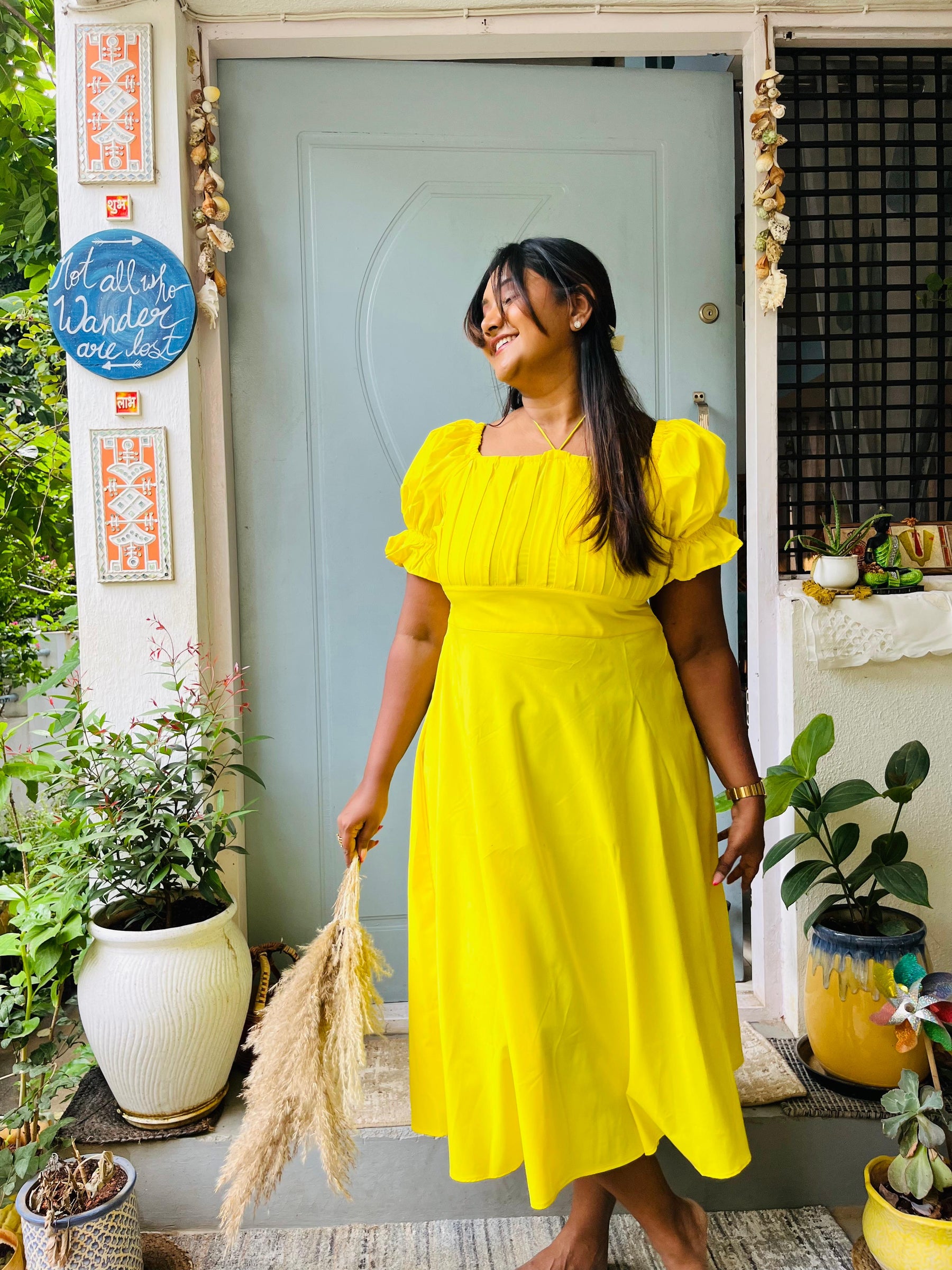 Saachi Featuring in Lemonade Dream Dress