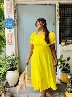 Saachi Featuring in Lemonade Dream Dress