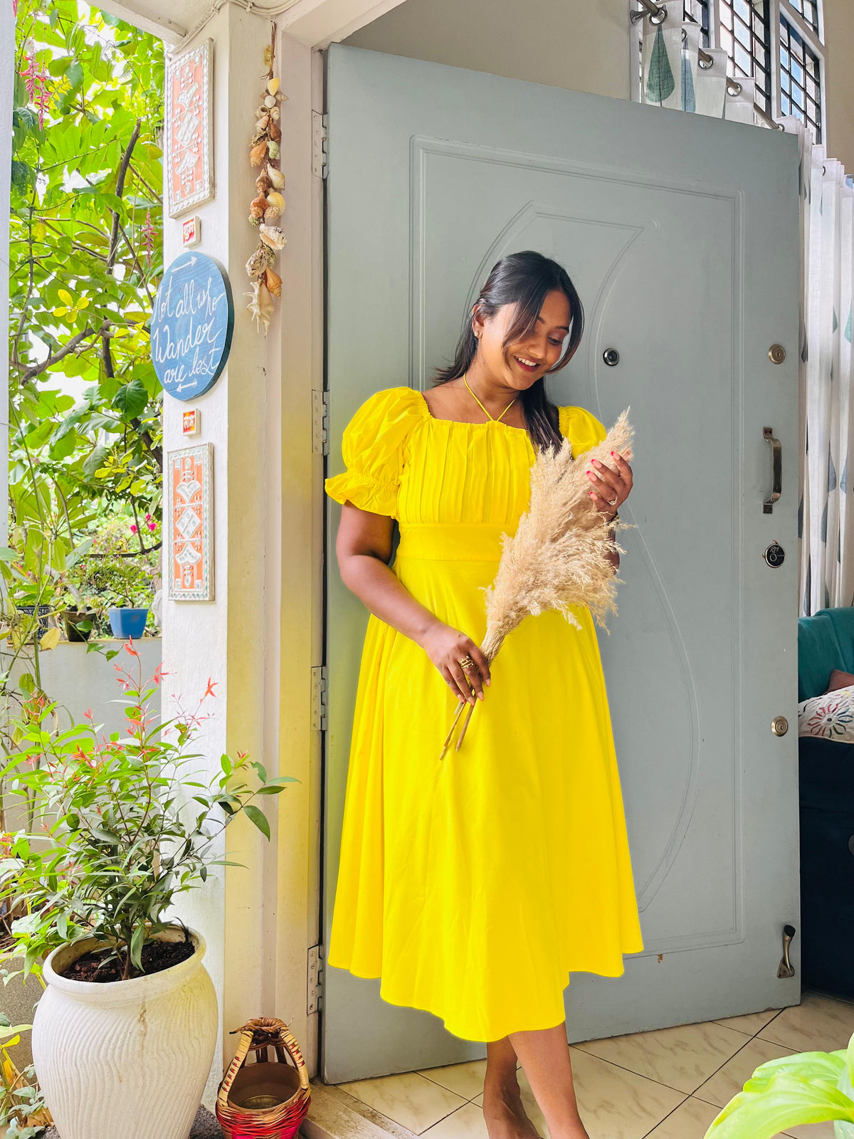 Saachi Featuring in Lemonade Dream Dress