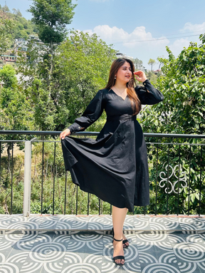 Black Citrus Dress