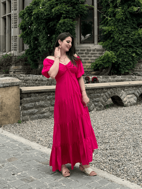 Blushing Petal Dress (no cut-out)