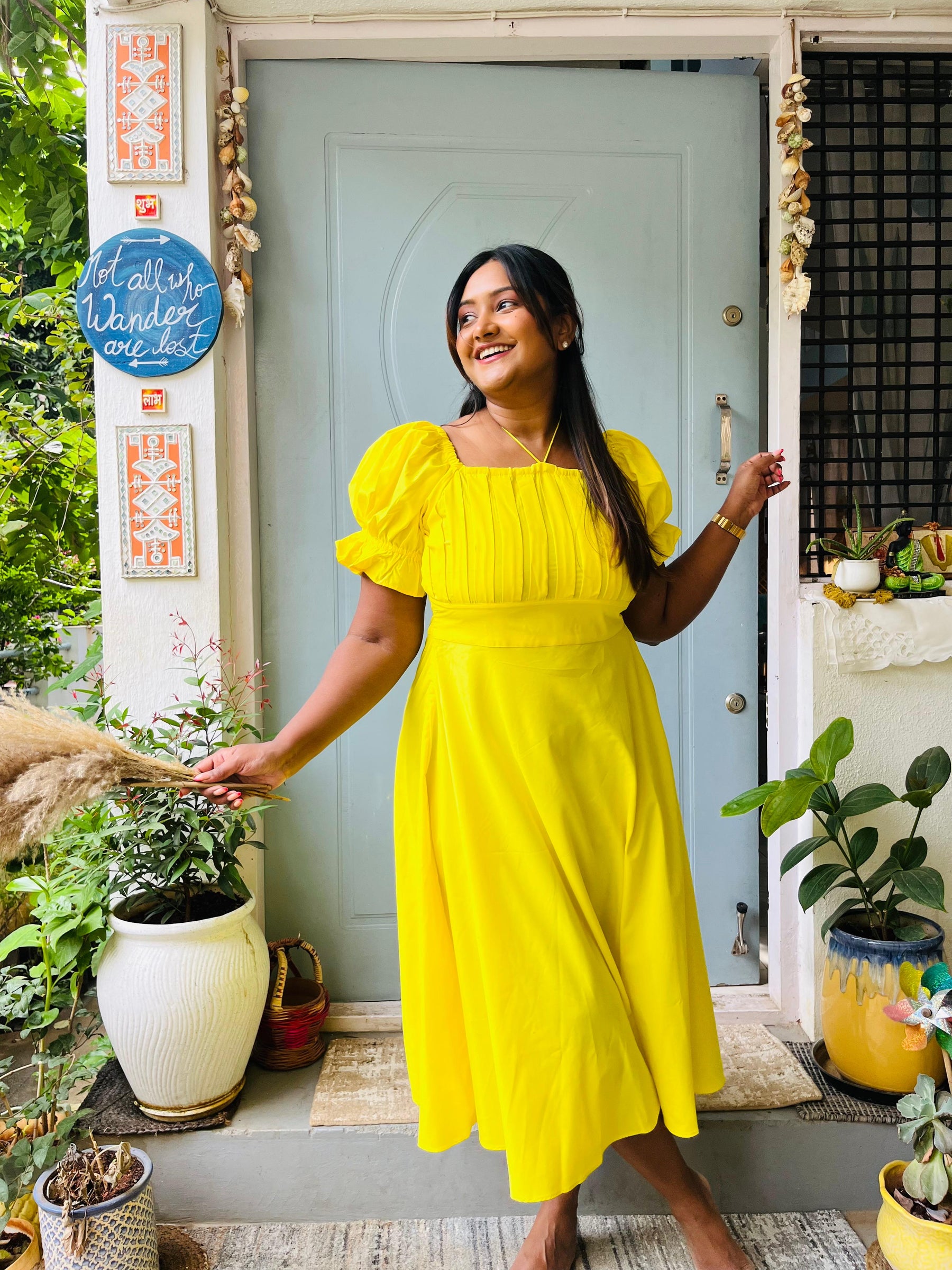 Saachi Featuring in Lemonade Dream Dress