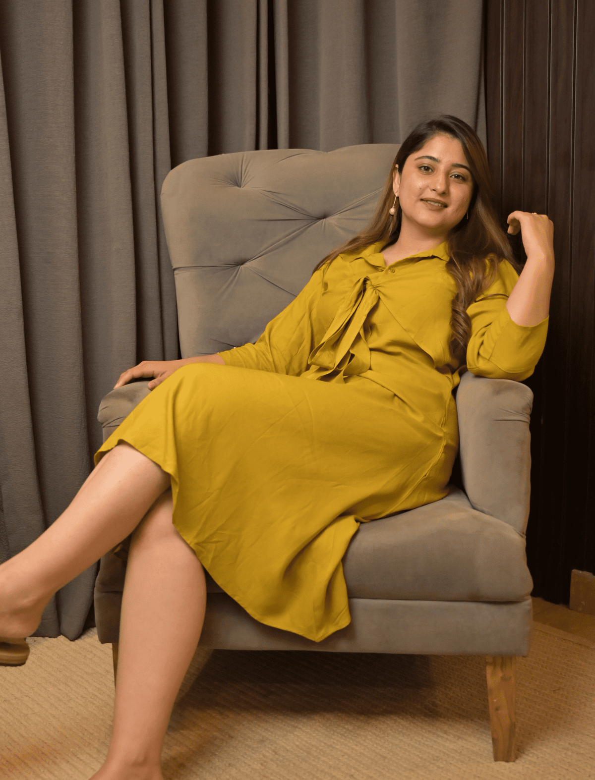 Divine Drape Dress