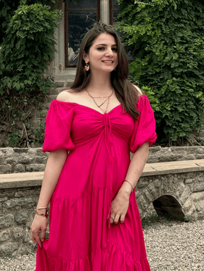 Blushing Petal Dress (no cut-out)