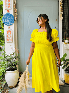 Saachi Featuring in Lemonade Dream Dress
