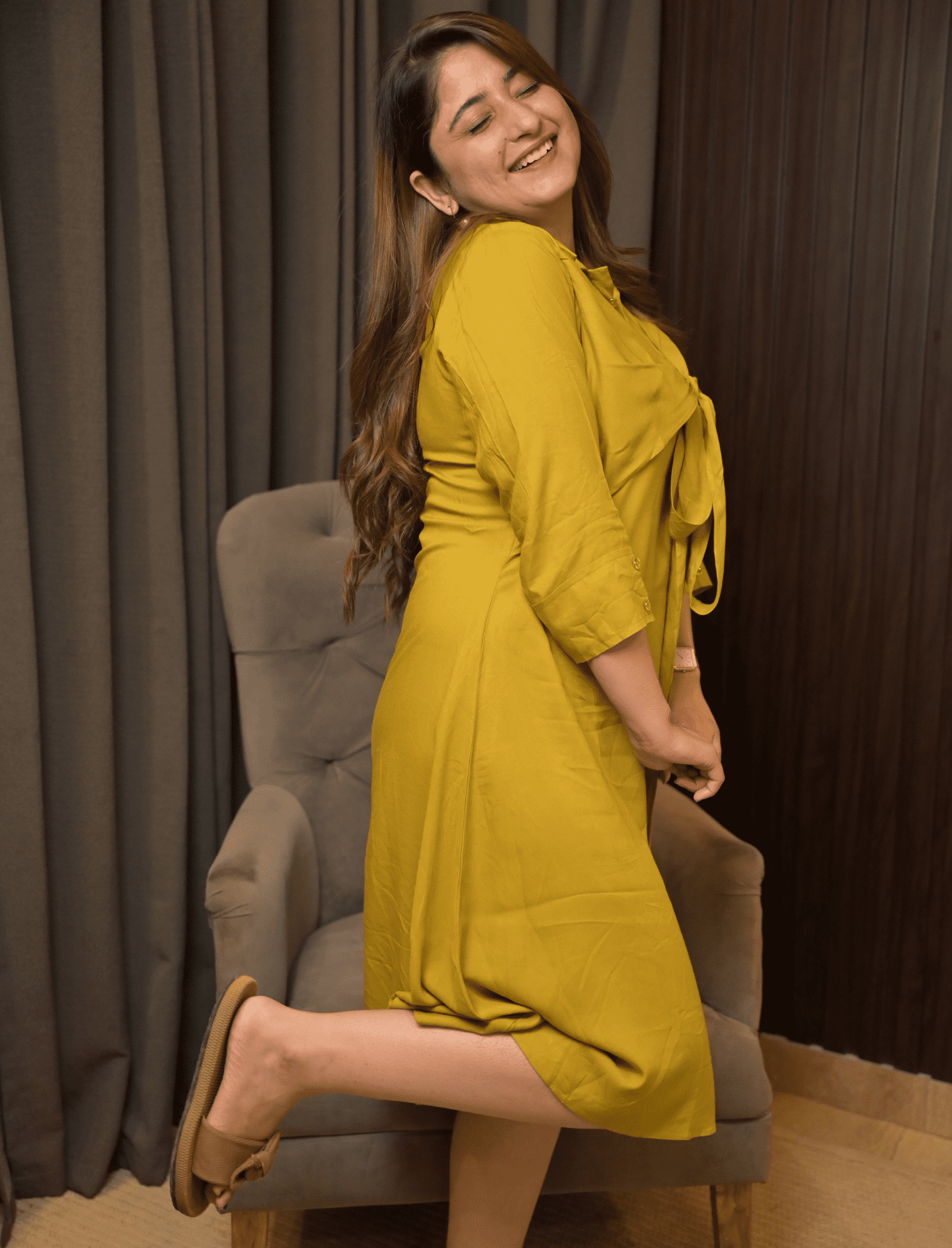 Divine Drape Dress