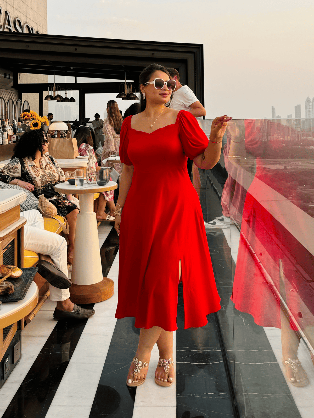 Akansha Featuring In Scarlet Seduction Dress