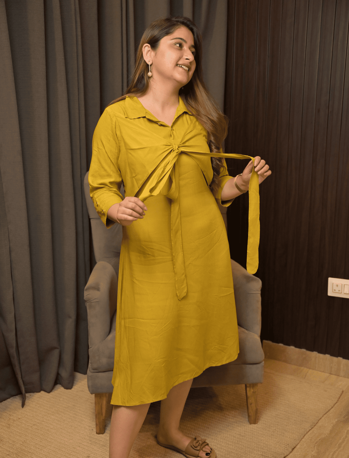 Divine Drape Dress