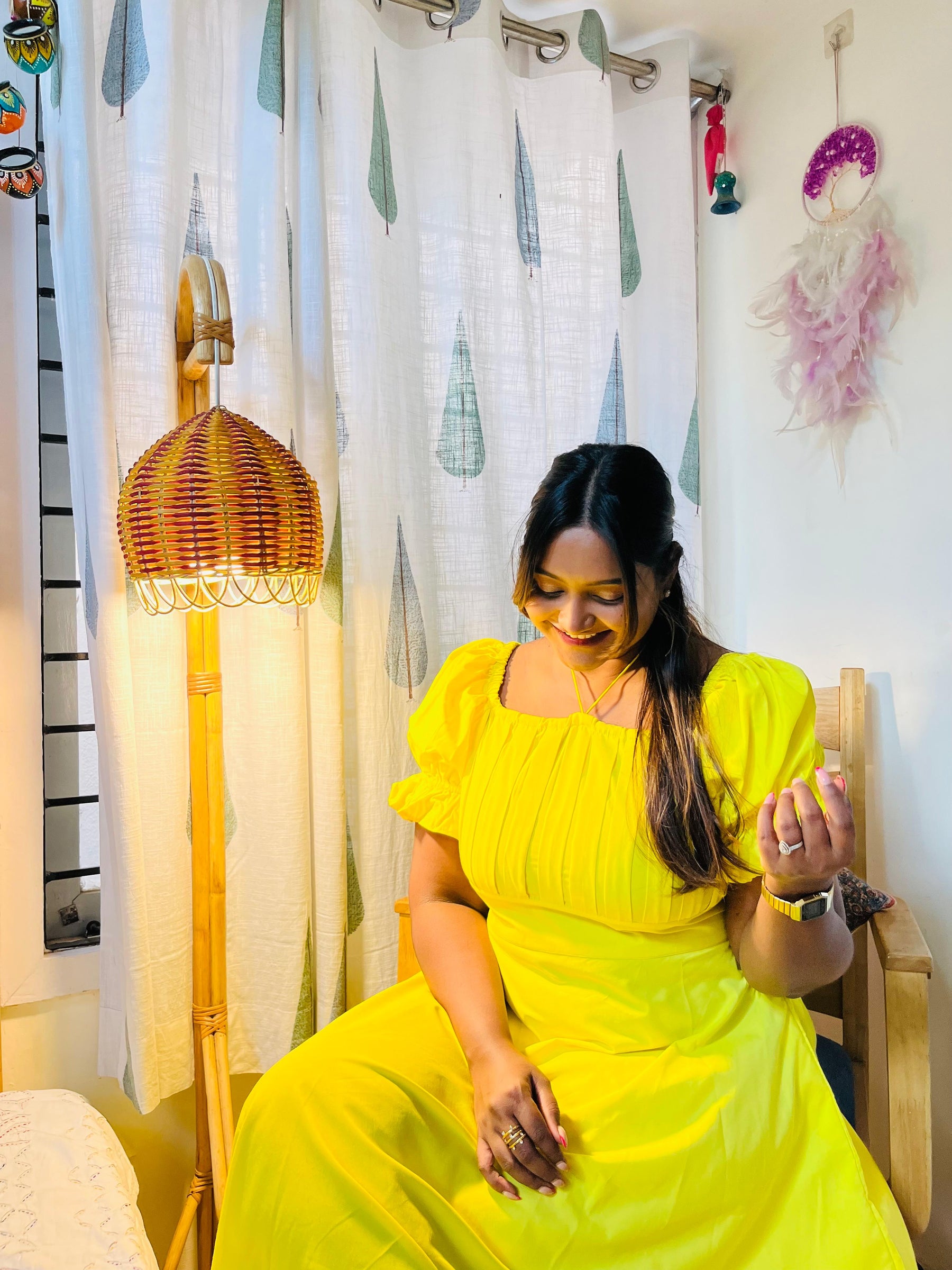 Saachi Featuring in Lemonade Dream Dress