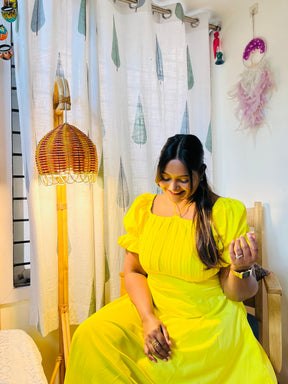 Saachi Featuring in Lemonade Dream Dress