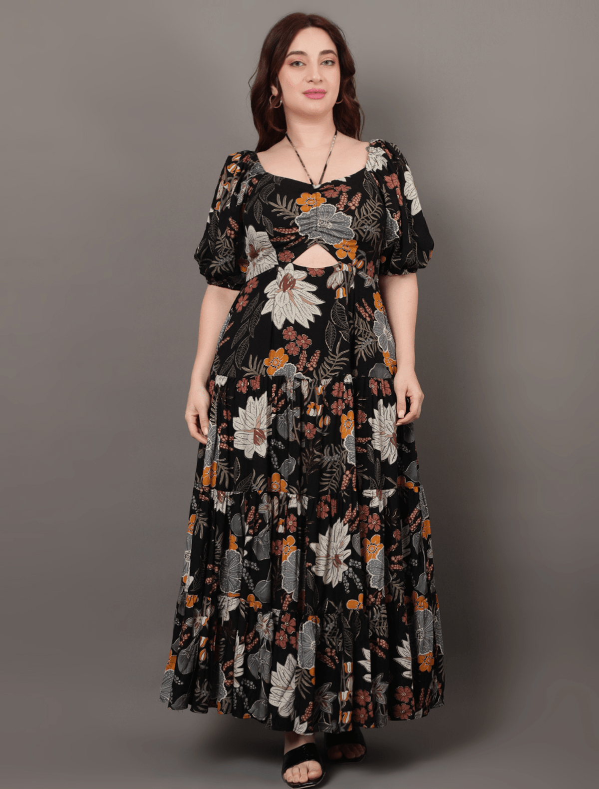 Inky Shadow Dress