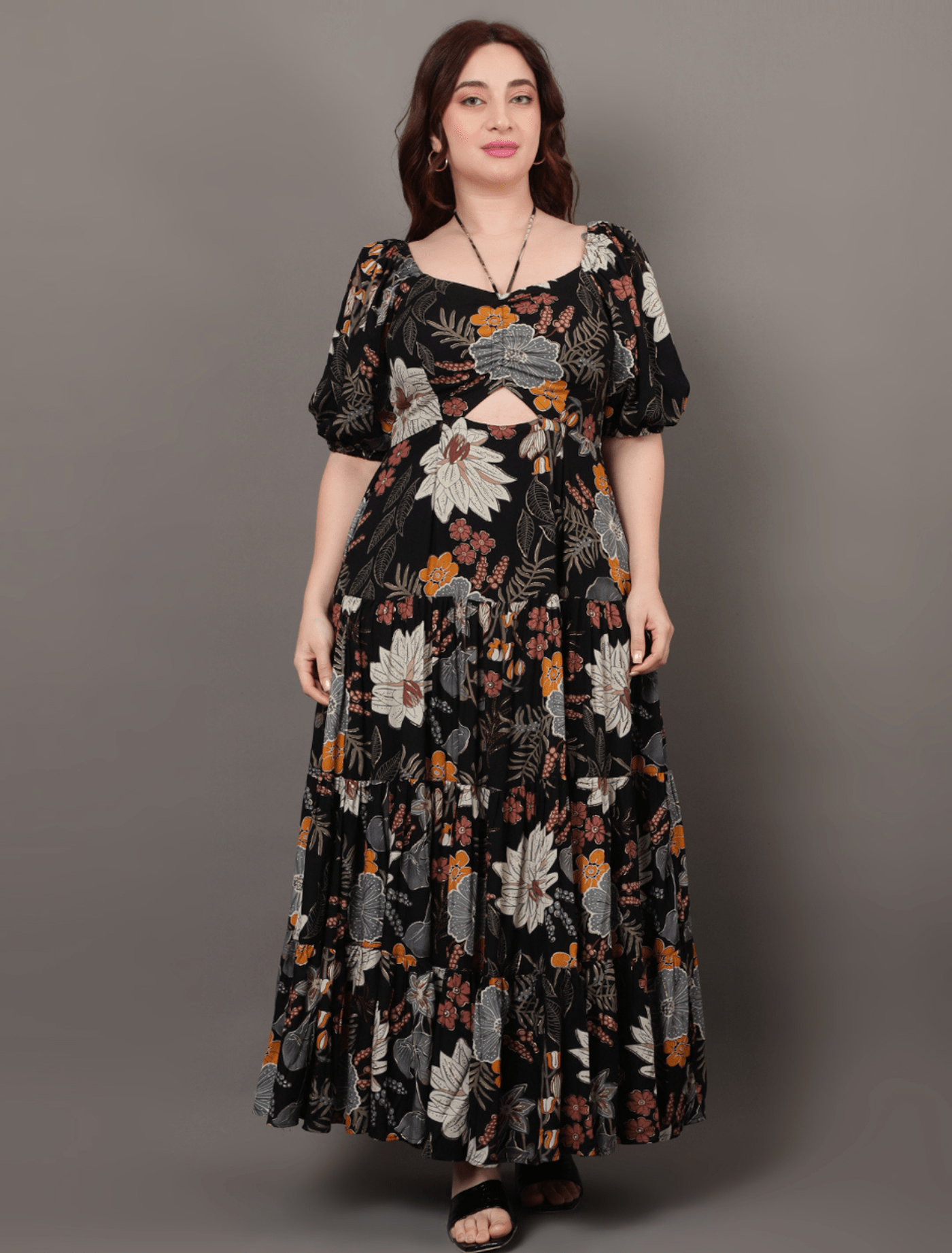 Inky Shadow Dress
