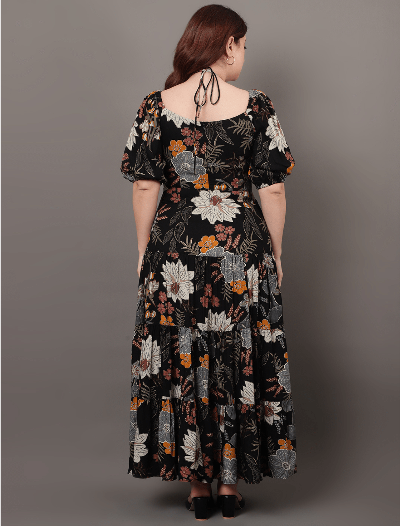 Inky Shadow Dress