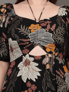 Inky Shadow Dress