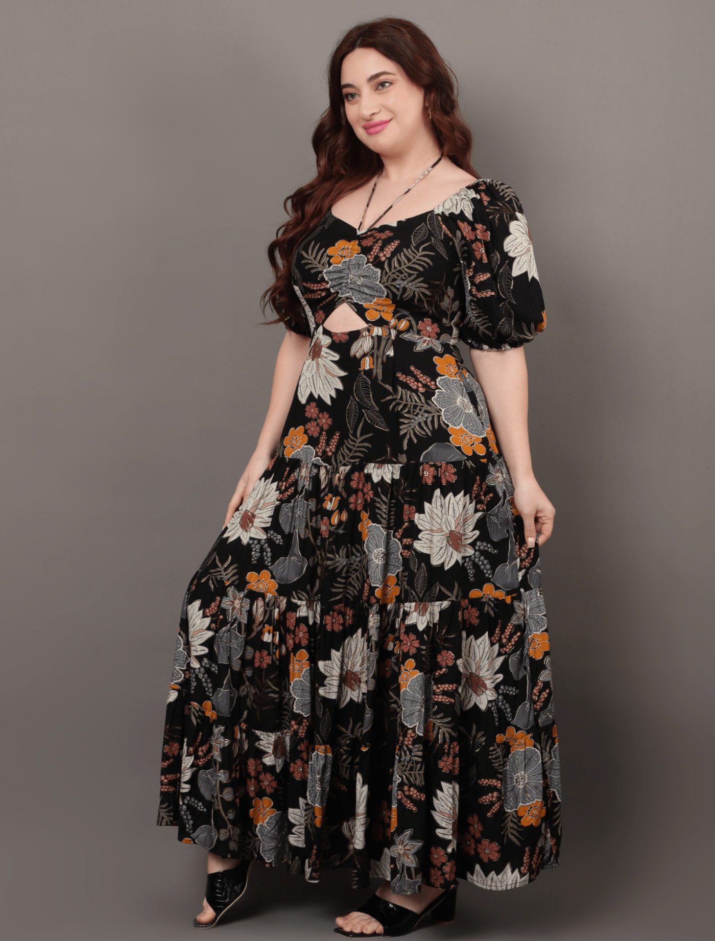 Inky Shadow Dress