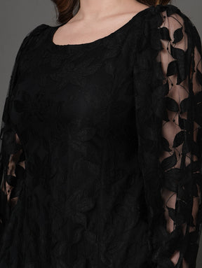 Occy Fit Black Dress