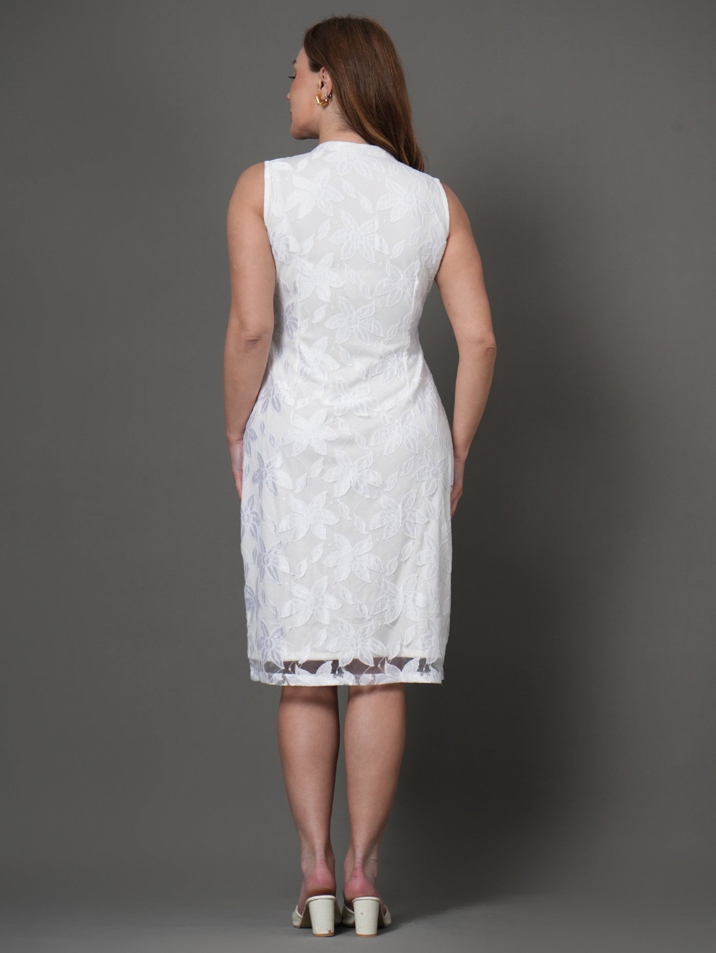 Flora Ease Net Dress