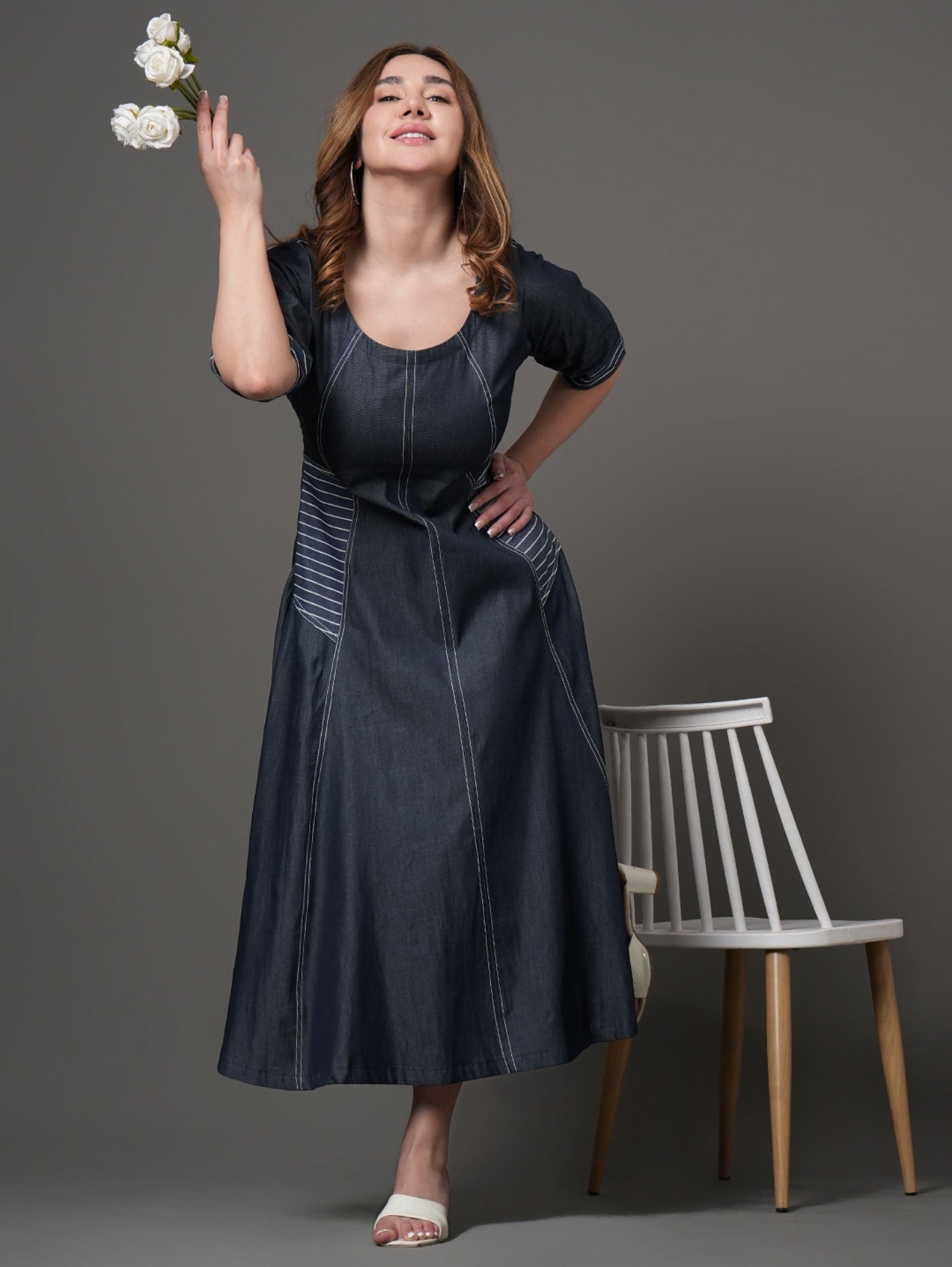 Indiva Denim Dress