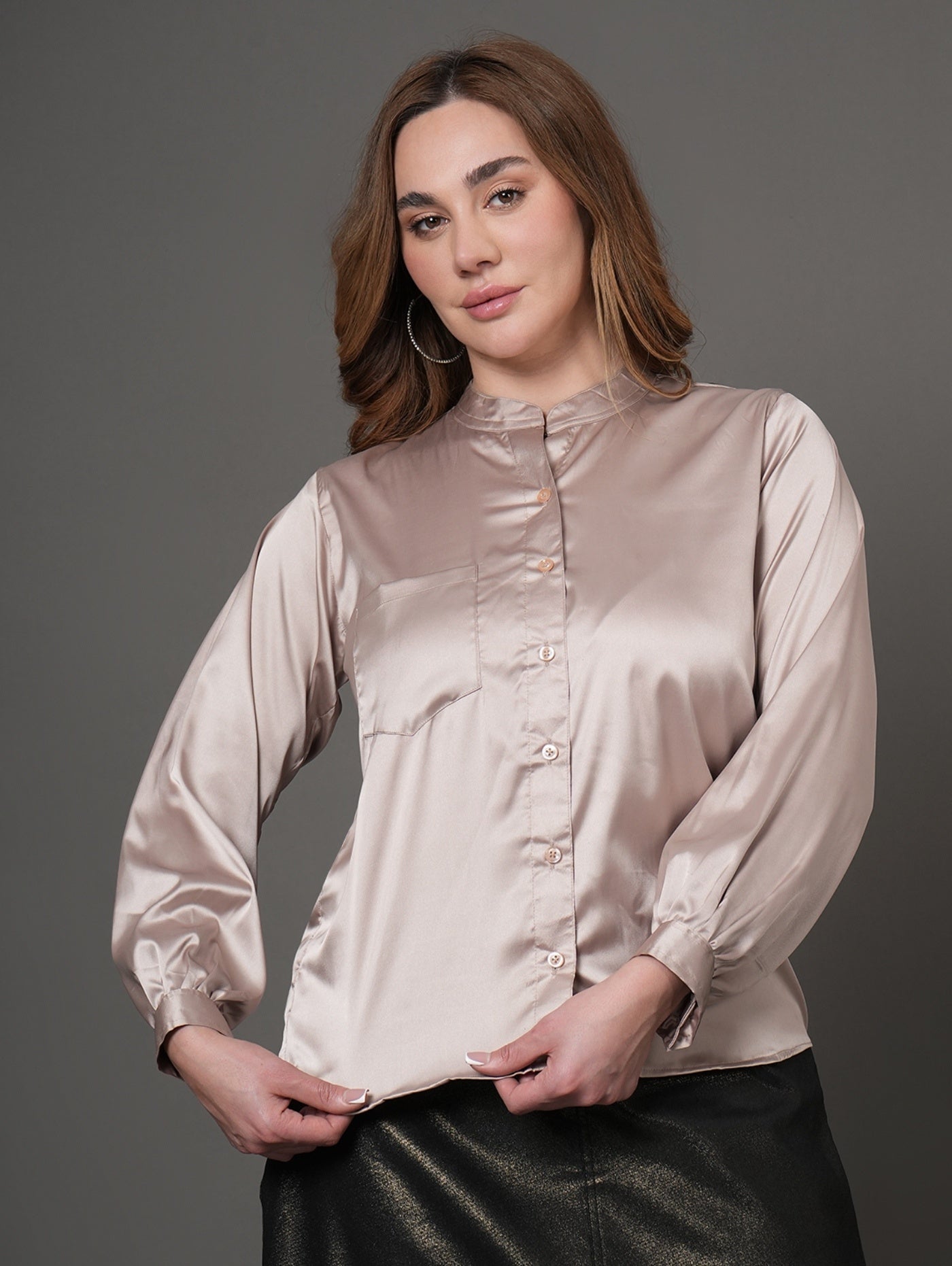Easy Satin Shirt