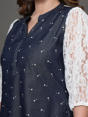 Denim Grace Top