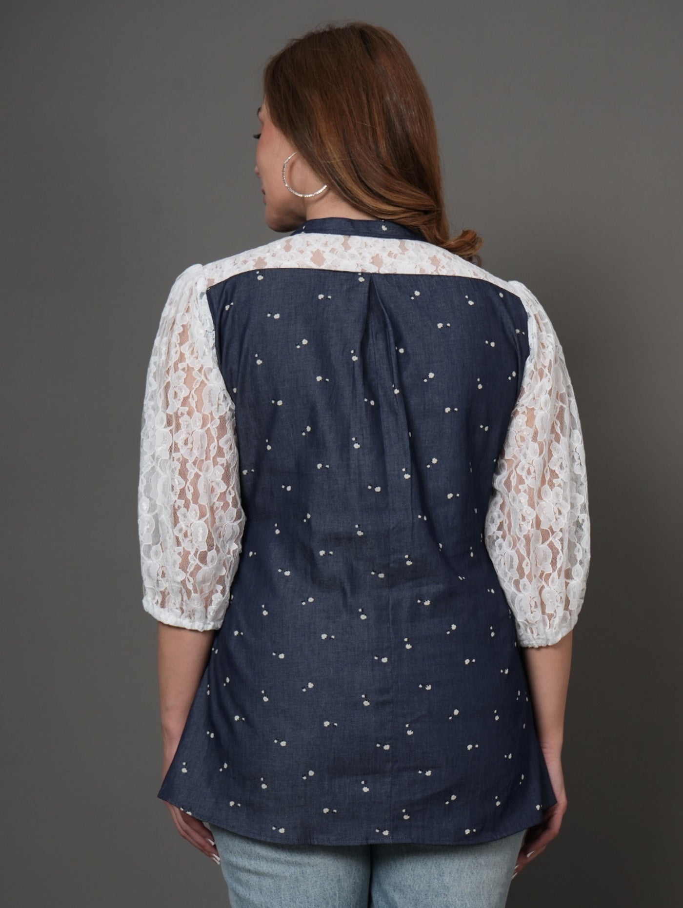 Denim Grace Top