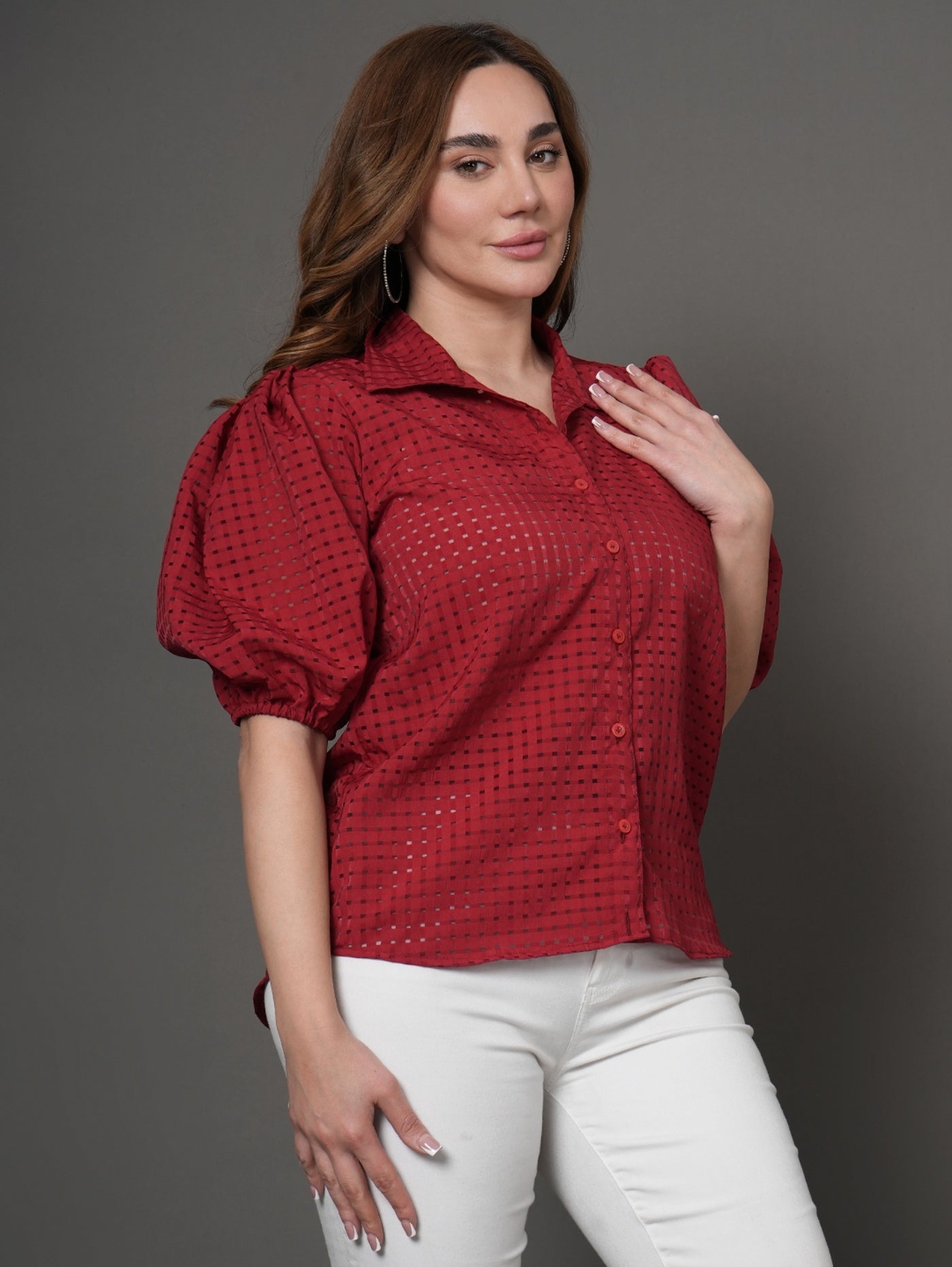 Ruby Puff Sleeve Shirt