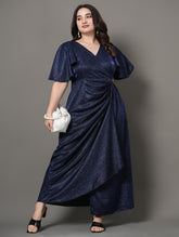 Sparkle Drape Party Dress