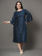 Blue Ember Party  Dress